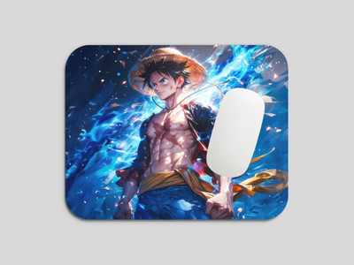JSBJ Creation one peaceLuffi Anime Anti-Slip Printed Gaming Mouse Pad For Computer / Laptop Mousepad(Multicolor)