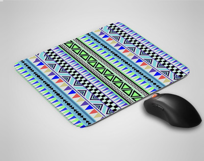 Goodprint PSK-MOSPD-MP59 Non Slip Base Mousepad(Traditional Stripes Mandala Pattern 14)