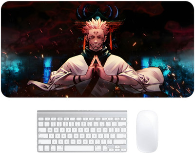 Kuavi Ryomen Sukuna Gaming Laptop Mouse Pad Non Slip Base Mousepad(Multicolor)