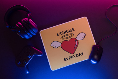 Epic Merch Exercise everyday Mousepad(Multicolor)