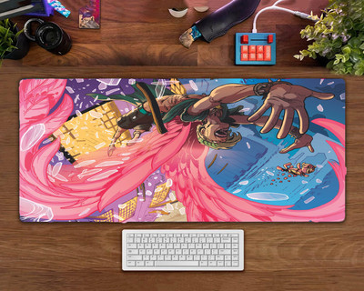 Tvishastore new mouse pad289 Non Slip Base Mousepad(Multicolor)