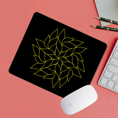 VM SHOPPING MALL Premium Mouse Pad - 7.5x9 in, Non-Slip, Smooth Surface (MP-Y-man9) Non Slip Base Mousepad(Black)