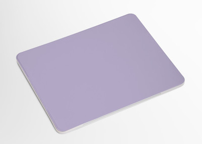 ENTERPRISEaj 9.5X7.9X0.12 Inch Non Slip Rubber Base Printed Mousepad(Purple)