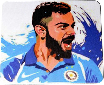 GlidePad VIRAT KHOLI Mousepad(Multicolor)