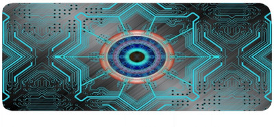 quedoris Keyboard Mat, Mouse Pad Shortcut Keys Desk Mats for Office Mousepad(Spider)