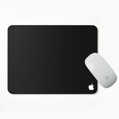 PaddedPrecision Magic Pad Premium – Smooth & Precise for Apple Devices Non Slip Base Mousepad(Black)