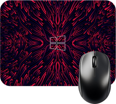 FINIXSTORE Premium Window Logo Digital Art Printed (9 inch x 7 inch) Non Slip Base Mousepad(Multicolor)