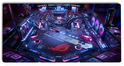 Gifting Domus Large Mouse Pad Desk Mat Pinball Game, Anti-Skid Rubber Base, 3mm Thick Mousepad(Pinball Game)