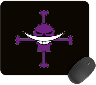 Kirmada Gaming Mouse Pad - White Beard Sign (One Piece) Smooth Surface Mousepad(Multicolor)
