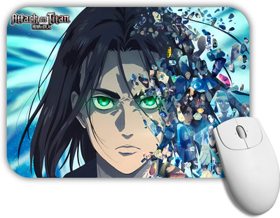 GROOFIEZ Anime Mouse Pad (9 inch x 7 inch) - Attack on Titan Printed Mousepad Mousepad(Multicolor)