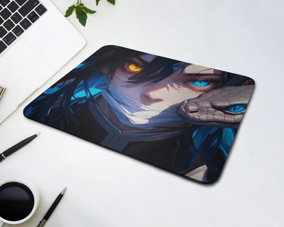 Clapcart C-Anime 28 Non Slip Base Mousepad(Multicolor)