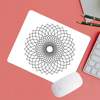 VM SHOPPING MALL Premium Mouse Pad - 7.5x9 in, Non-Slip, Smooth Surface (MP-B-man42) Non Slip Base Mousepad(Black)