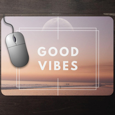 escope WaterProof Mouse Pad Non-Slip Rubber Base MousePad for Computer and Laptop Non Slip Base Mousepad(Multicolor)