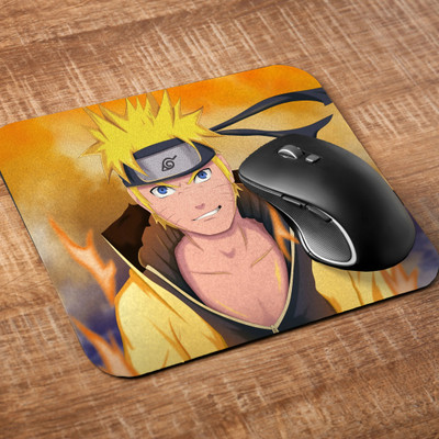 Printile MOUSE PAD 0.122 Non Slip Base Mousepad(Yellow)