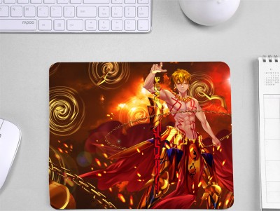 InkWynk Fate Stay Gigamesh Japanese Anime Character Theme Mousepad(Multicolor)