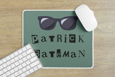 Epic Merch Patrick bateman Mousepad(Multicolor)