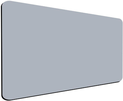 TRENDSINLIGHT 23X11 Inch Non Slip Base Printed Non Slip Base Mousepad(Light Grey)