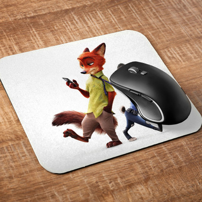 BHS BROTHERS MOUSE PAD 0.154 Non Slip Base Mousepad(Green&White&Bule)