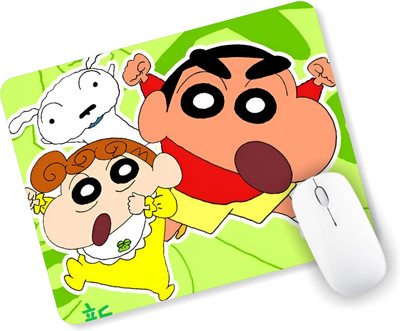 Kuavi Shinchan Mouse Pad Non-Slip Base - Enhance Precision (Shinchan-6) Non Slip Base Mousepad(Multicolor)