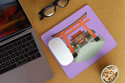 Epic Merch Japan 2 Non Slip Base Mousepad(Multicolor)