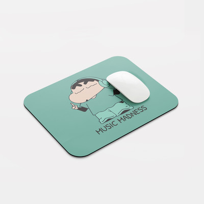 RangGhaar Cartoon Printed Rubber Base for pc & laptop anti slippery Non Slip Base Mousepad(Green)
