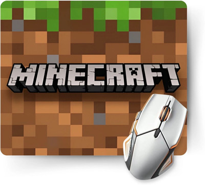 adrailstore Premium Minecraft Hd Printed Mouse Pad (9 inch x 7 inch) - Mousepad (Multicolor) Non Slip Base Mousepad(Multicolor)