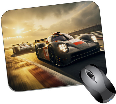 CPH Car Mousepad With Smooth Mouse Control Mouse for Laptop Car Gamepad 3mm Non Slip Base Mousepad(Multicolor)