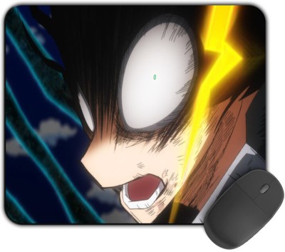 Kirmada Printed Design Mouse Pad Deku Rage Non-Slip My Hero Acadamia Mousepad(Multicolor)