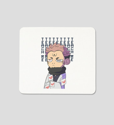 Special Trend Hub Anime Itadori Printed Printed Mousepad Non Slip Base Mousepad(White)