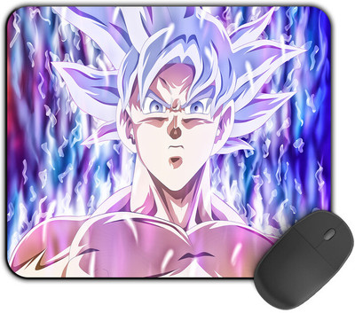 Kirmada Printed Designer Mouse Pad Master Ultra Instinict Dragon Ball Z Non Slip Base Mousepad(Multicolor)