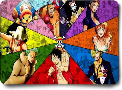 MITTRA Indiacraft Anime One Piece 1 Non Slip Base Mousepad(Multicolor)