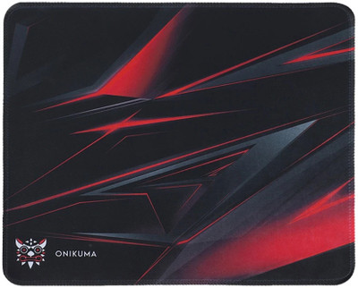 BHS BROTHERS MP003 Non Slip Base Mousepad(Black, Red)