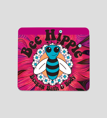 Special Trend Hub Floral Buzz Fusion Printed Mousepad Non Slip Base Mousepad(White)
