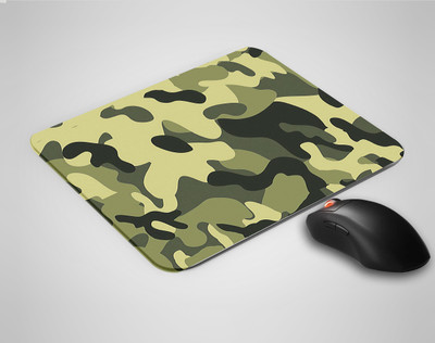 Goodprint PSK-MOSPD-MP77 Non Slip Base Mousepad(Camouflage Green Design)