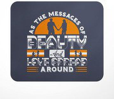LASTWAVE You Are My Love My Best Friend My One And Only | Gift for Valentines Day Non Slip Base Mousepad(Multicolor)