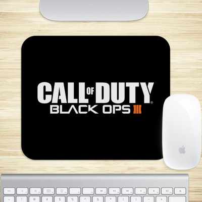 Saifihaan Creation Mouse Pad Gaming theme printed Lycra Cloth Nonslip Base Computer Accessory COD01 Non Slip Base Mousepad(Multicolor)