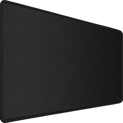 SANGOZ Long XXL Gaming Mouse Pad, Ofice Desktop, Non-slippery Rubber Base Desk Mat Non Slip Base Dual Sided Mousepad(Black)