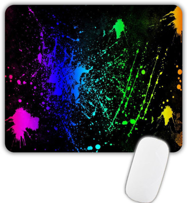 GTROX Color Printed Ultra low friction,Anti Slip base,High Durability(9.0inchX7.5inch) Mousepad(Multicolor)