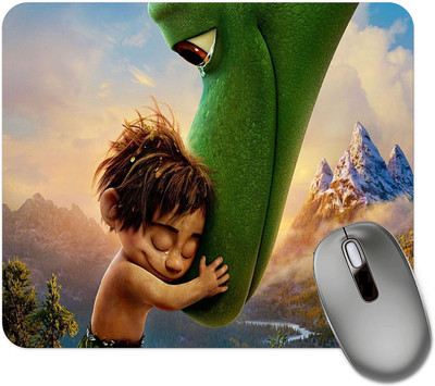 dk printing Movies Hollywood Seen Printed Mouse Pad Non Slip Base Mousepad(Black)