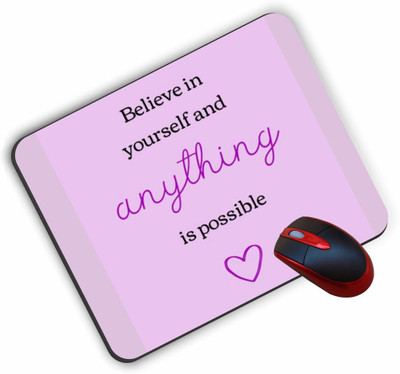 Tshirtwala MPS108 Non Slip Base Mousepad(Pink)