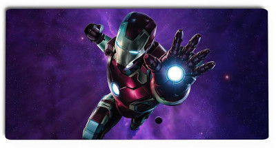 Gifting Domus Avengers Iron Man Large Mouse Pad, Desk Mat,11x23 Inches Non Slip Base Mousepad(Gd&Iron Man&04)
