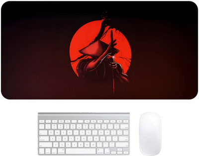 Kuavi Ninja Gaming Laptop Mouse Pad Non Slip Base Mousepad(Multicolor)