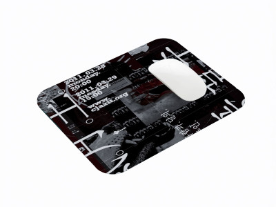 CHAAPO XM-126 Non Slip Base Mousepad(Black)