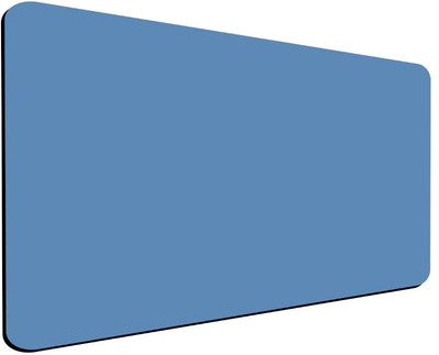 TRENDSINLIGHT 23X11 Inch Non Slip Base Printed Non Slip Base Mousepad(Sea Blue)