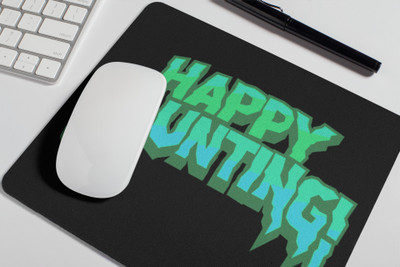 Epic Merch Happy Haunting Mousepad(Multicolor)