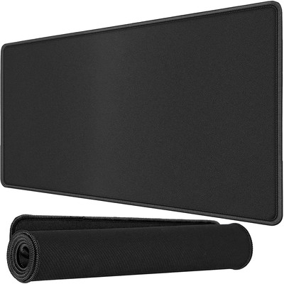 Jyoti Enterprise Gaming Mouse Pad & Keyboard Pad Non Slip Base Dual Sided Mousepad(Black)