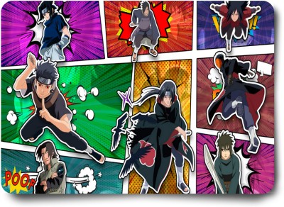 Replix Anime Mouse Pad (9 inch x 7 inch) - Naruto Uchiha's - 2 Printed Mousepad Mousepad(Multicolor)