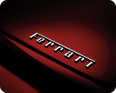 INFOTECH Car Mousepad 044 Non Slip Base Mousepad(Red)