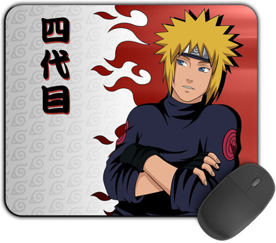 Kirmada Gaming Mouse Pad - Minato Namikaze (Naruto) Smooth Surface Non Slip Base Mousepad(Multicolor)