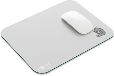 rssh creation Small Mouse Gray Color, Anti - Slip Base, High Durability Mouse Pad Non Slip Base Mousepad(Gray)